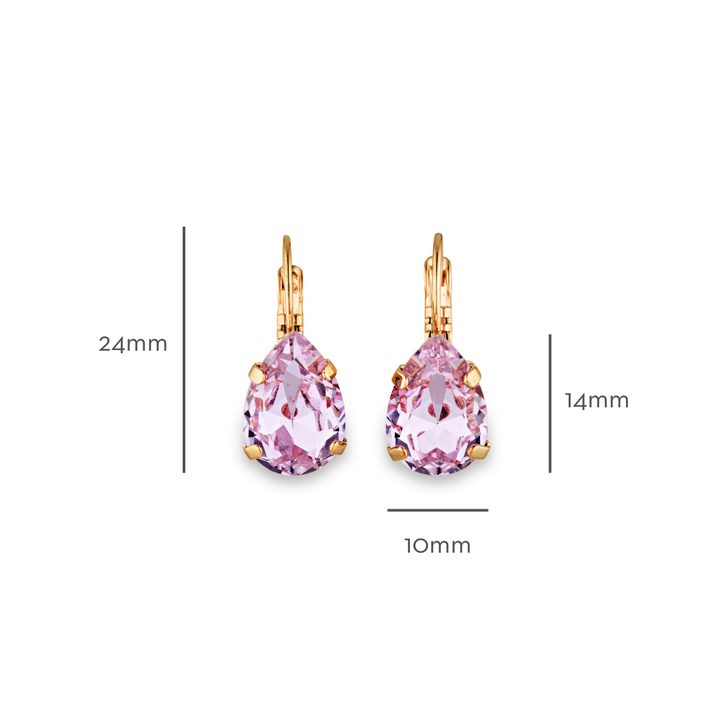 Adele Violet Earrings