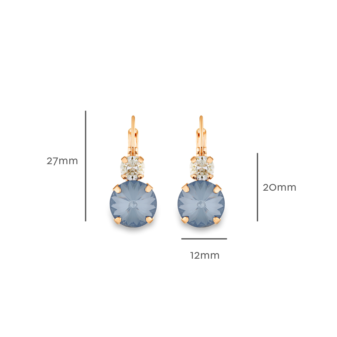 Gisele Earrings Denim Ignite