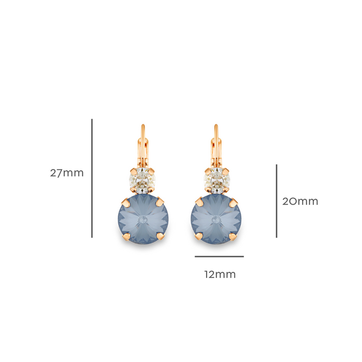Gisele Earrings Denim Ignite