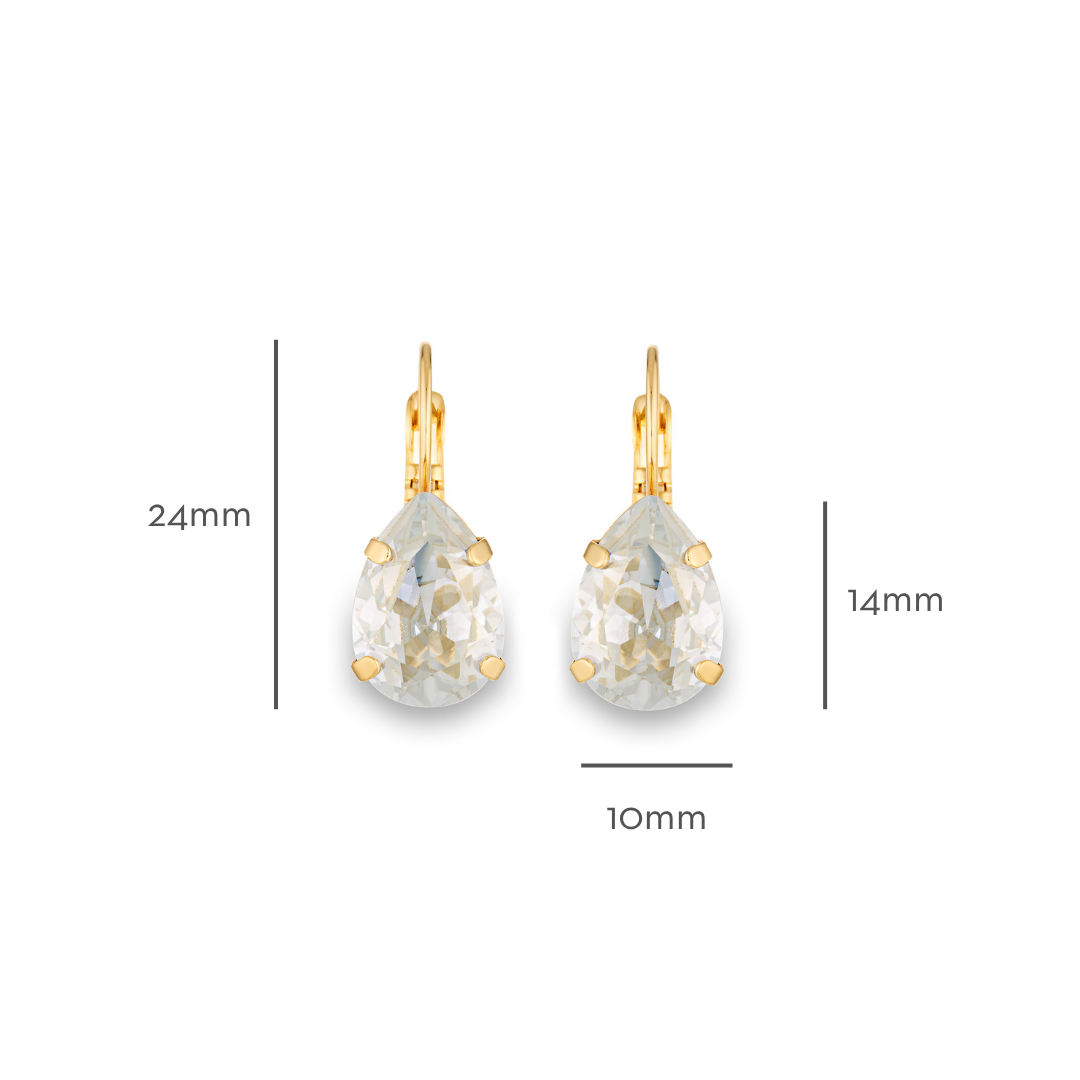 Adele Earrings Blue Shade