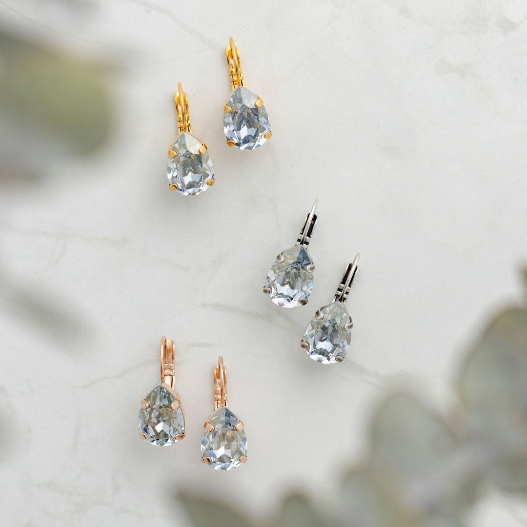 Adele Earrings Blue Shade