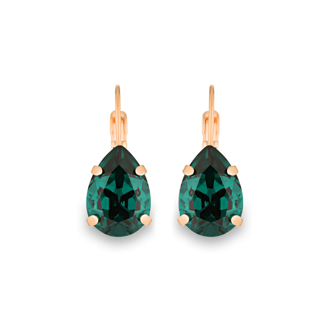 Adele Earrings Emerald