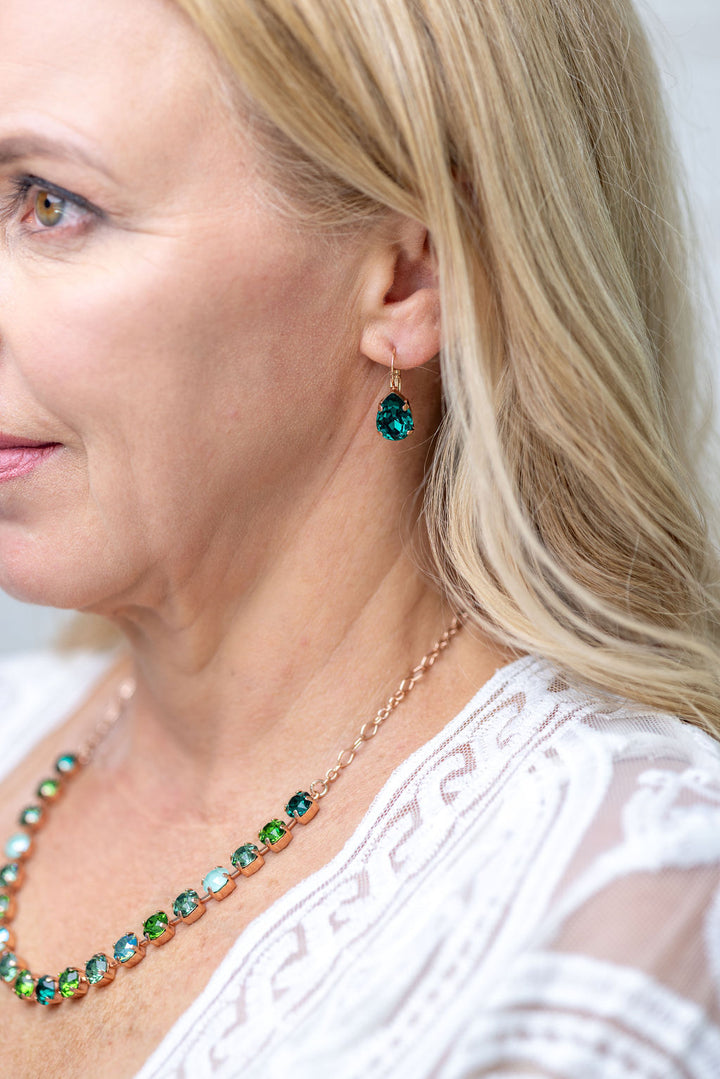 Adele Earrings Emerald