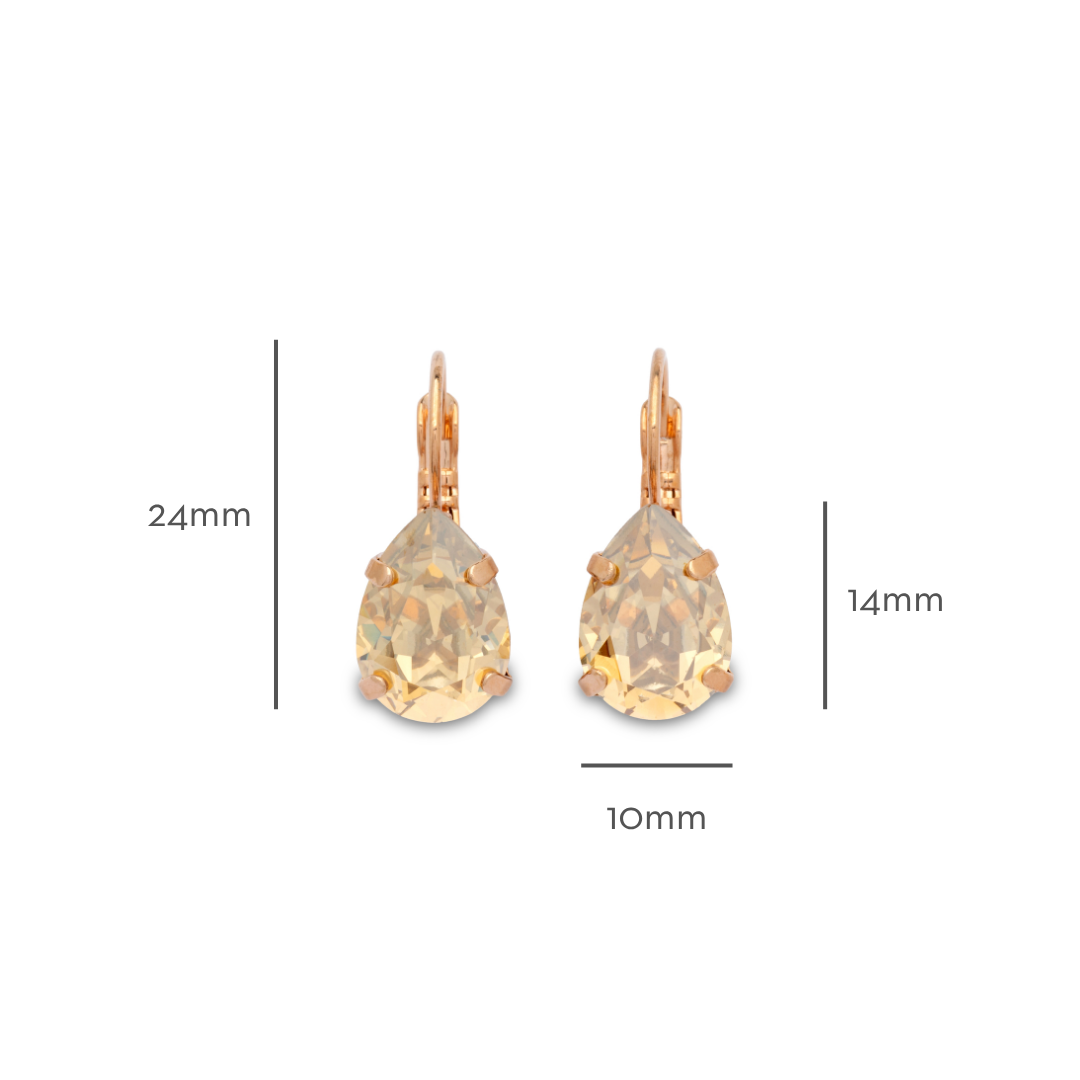 Adele Earrings Golden Shadow