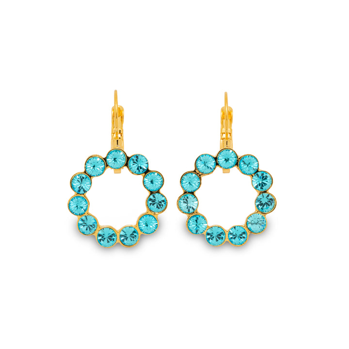 Adeline Earrings Aqua