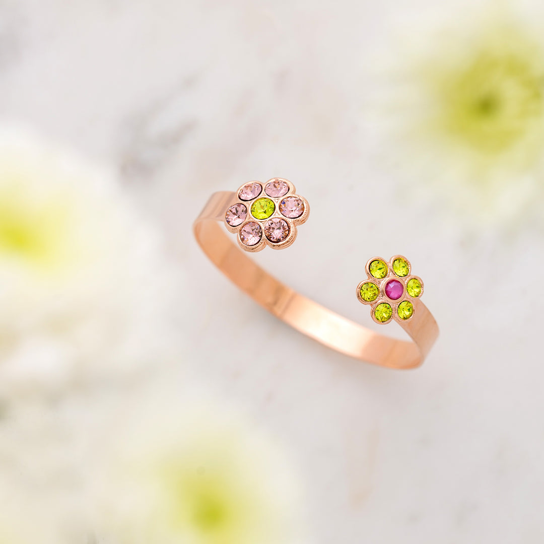 Alia Bracelet Cuff Vintage Rose