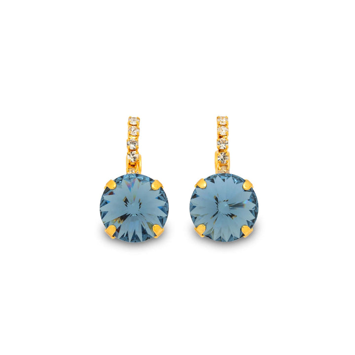 Amelie Denim Blue Earrings