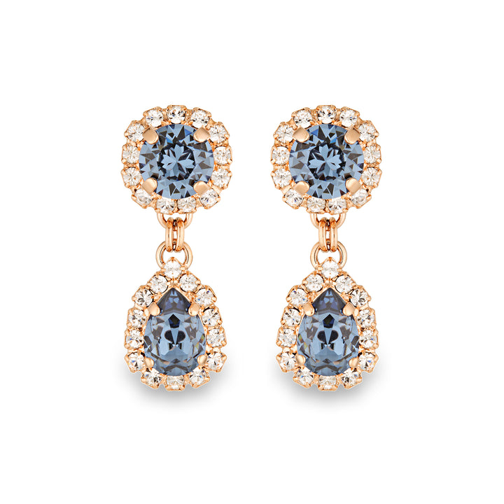 Aria Earrings Denim Blue