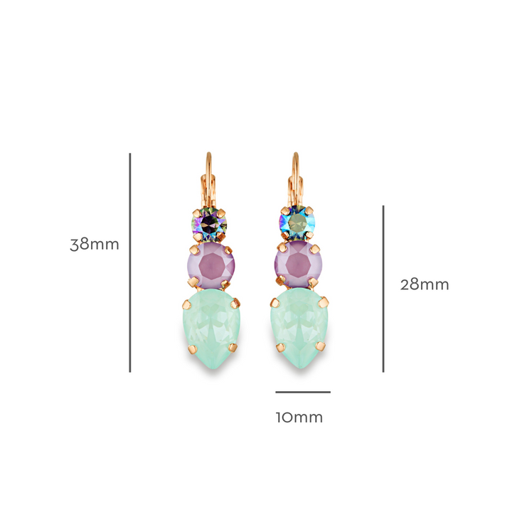 Chanelle Earrings Soft Mint Ignite