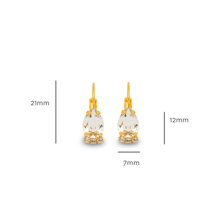 Clementine Crystal Earrings