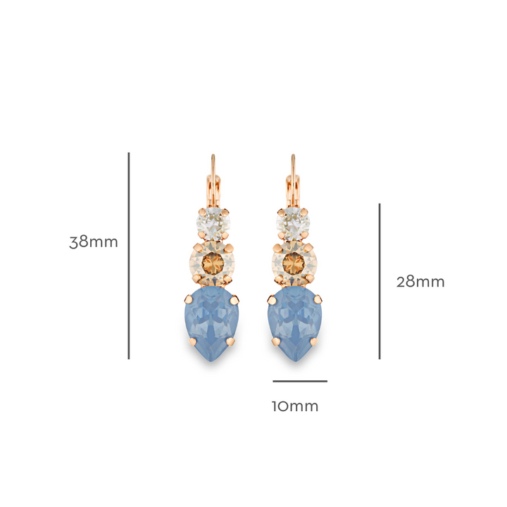Chanelle Earrings Denim Ignite