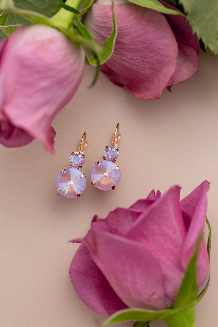 Gisele Earrings Lavender Delite
