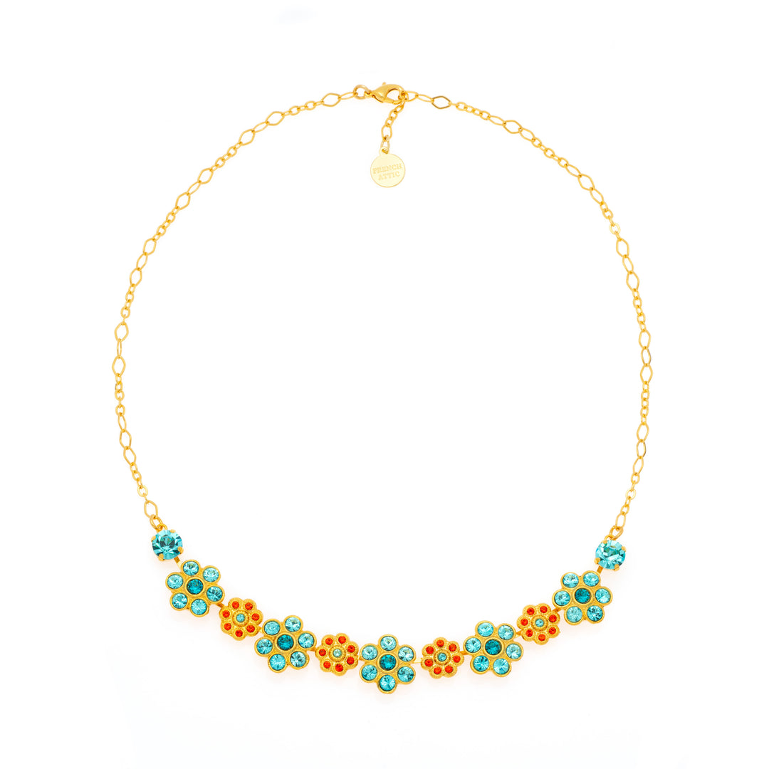 Marielle Necklace Aqua