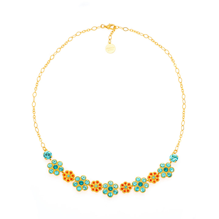 Marielle Necklace Aqua