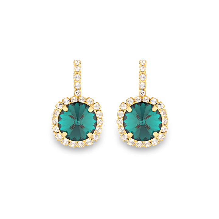 Rosalie Emerald Earrings