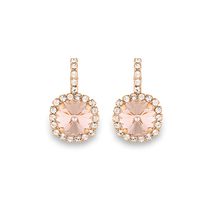 Rosalie Earrings Vintage Rose