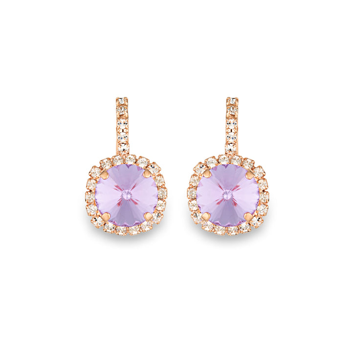 Rosalie Earrings Violet
