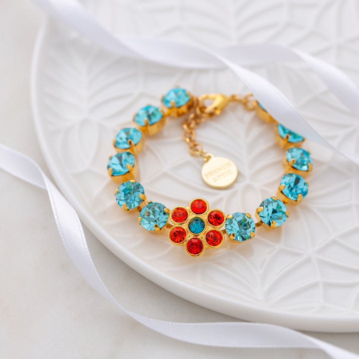 Sabine Bracelet Aqua