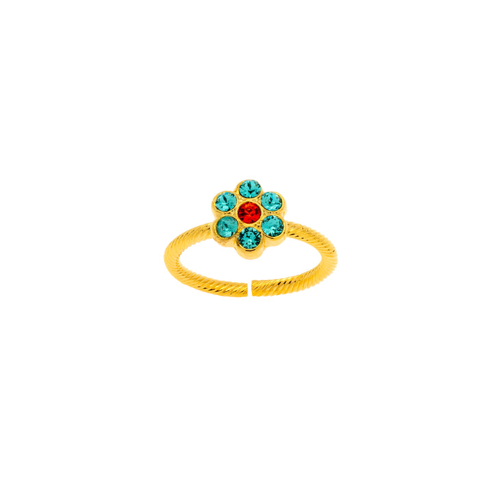 Sylvie Ring Aqua