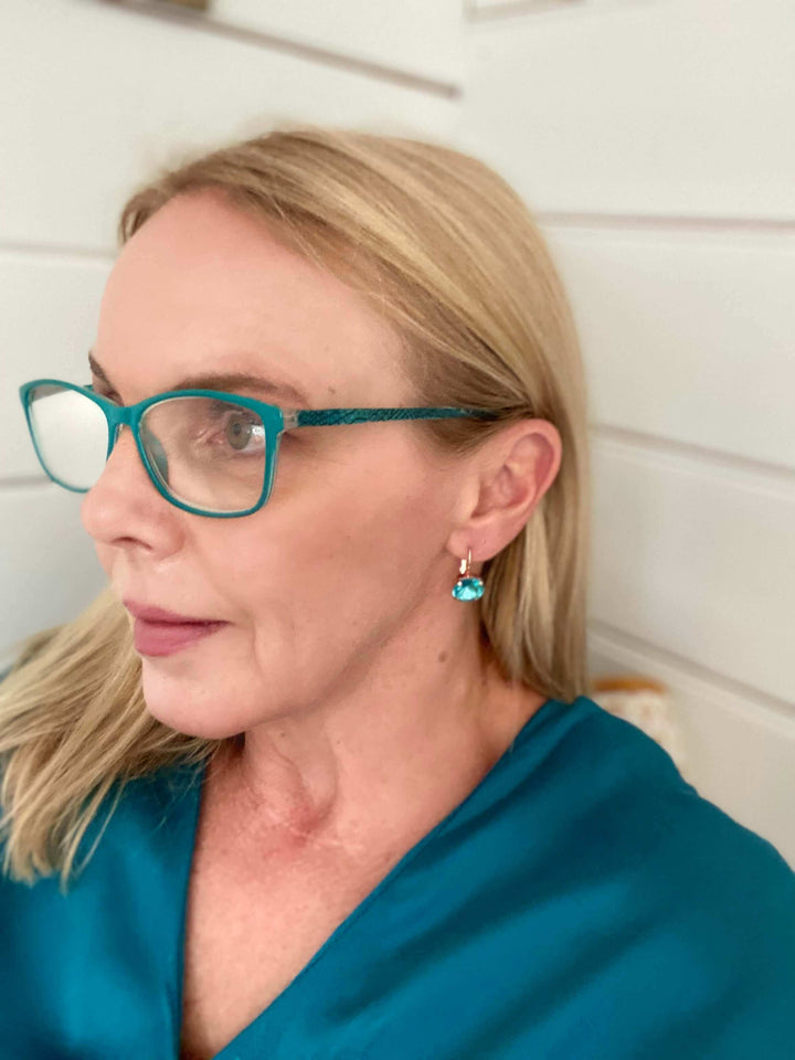 Elise Earrings Light Turquoise