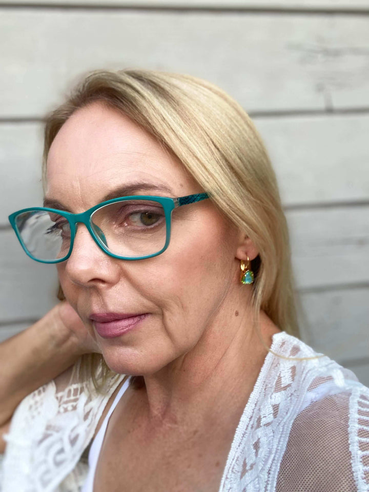 Adele Peridot Shimmer Earrings